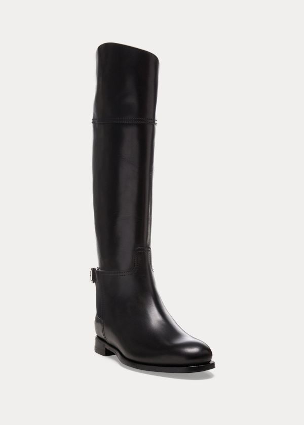 Women's Ralph Lauren Sallen Calfskin Riding Boots | 062973THI